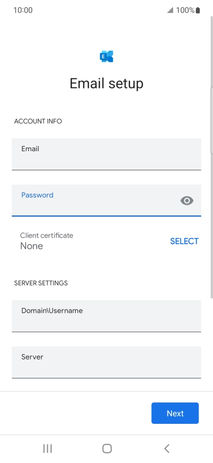 To turn on the function, press SELECT and follow the instructions on the screen to install the required certificate. To turn on the function, press SELECT and follow the instructions on the screen to install the required certificate.