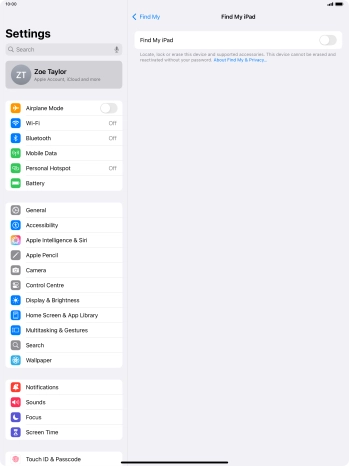Press the indicator next to Press the indicator next to
