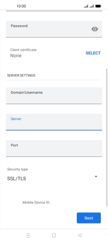 Press the field below Press the field below
