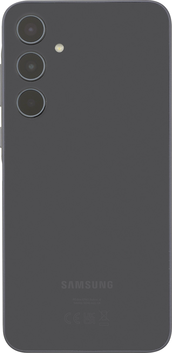 Point the camera lens at the back of your phone at the required object to take a picture or record a video.