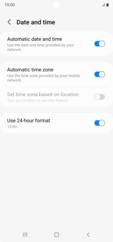 Press the Home key to return to the home screen. Press the Home key to return to the home screen.