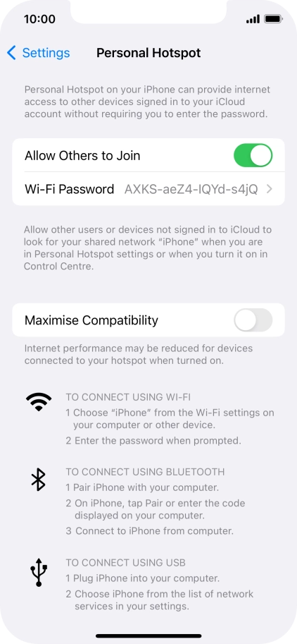 Slide your finger upwards starting from the bottom of the screen to return to the home screen.