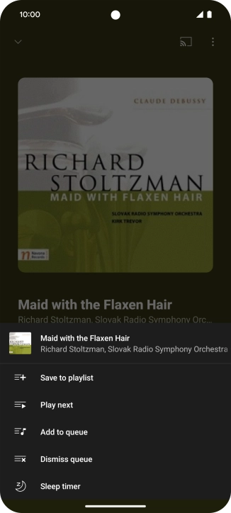 Press Save to playlist.