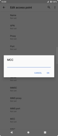 Key in 234 and press OK. Key in 234 and press OK.