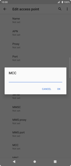 Key in 234 and press OK. Key in 234 and press OK.