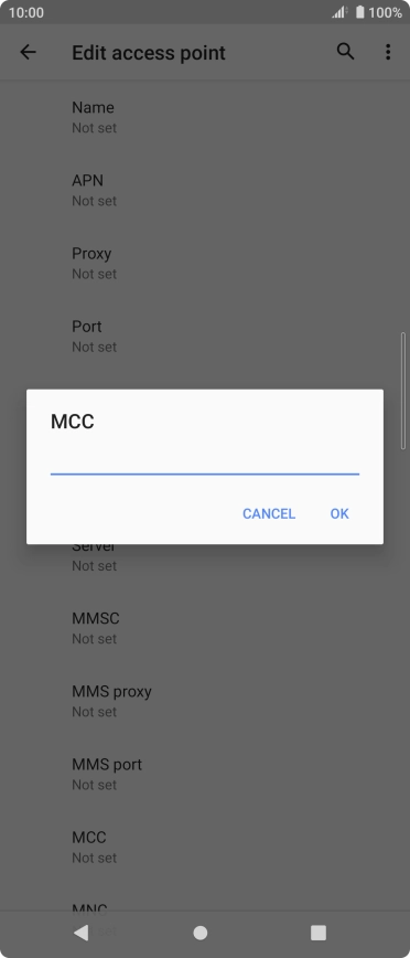 Key in 234 and press OK. Key in 234 and press OK.