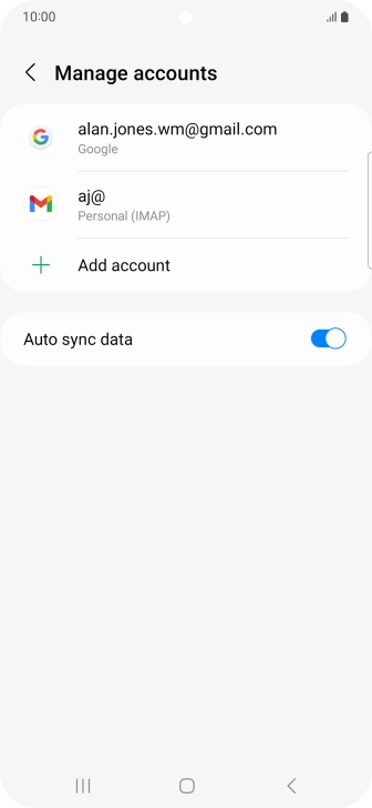 Press the Home key to return to the home screen. Press the Home key to return to the home screen.
