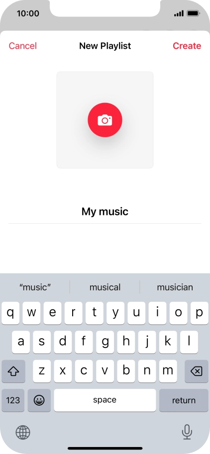 Press Create. Press Create.