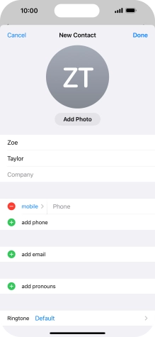 Press Phone and key in the required phone number. Press Phone and key in the required phone number.