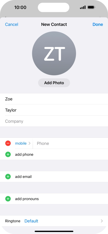 Press Phone and key in the required phone number. Press Phone and key in the required phone number.