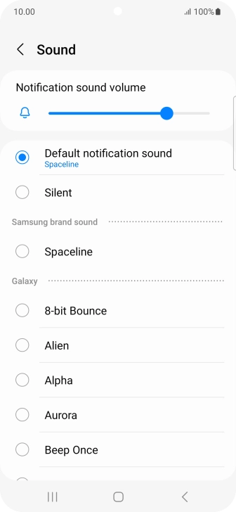 Press the required message tones to hear them. Press the required message tones to hear them.