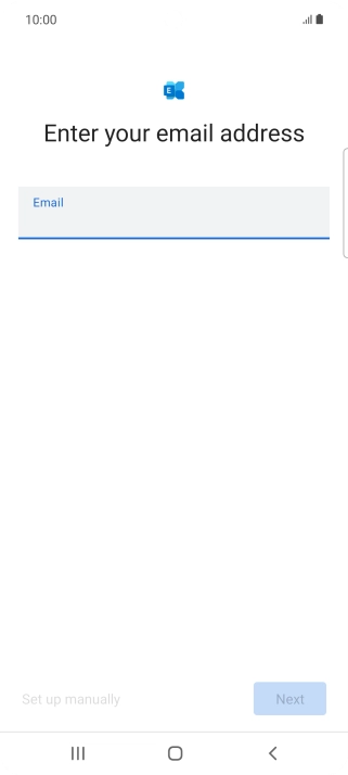 Press the field below 