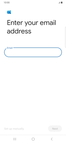 Press the field below 