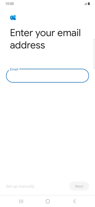 Press the field below 