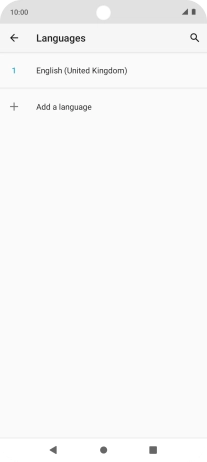 Press Add a language. Press Add a language.
