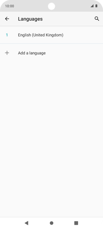 Press Add a language. Press Add a language.