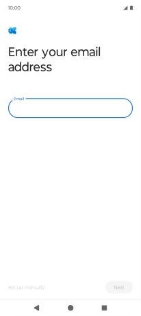 Press the field below 