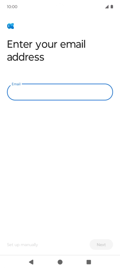 Press the field below 