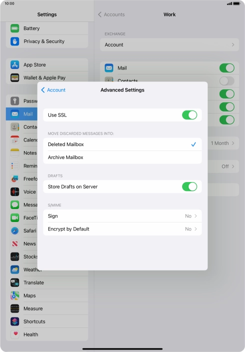 Press the indicator next to Press the indicator next to