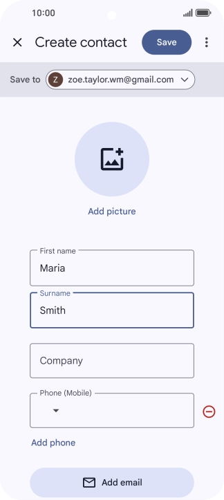 Press the field below Press the field below