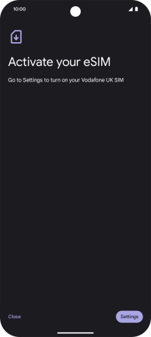 Press Settings. Press Settings.