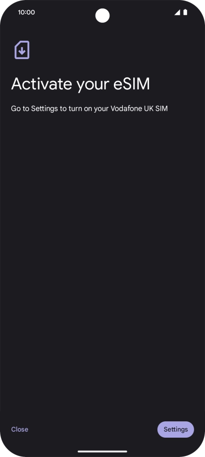 Press Settings. Press Settings.