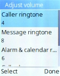 Select Caller ringtone.