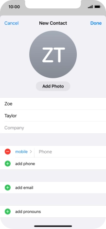Press Phone and key in the required phone number.