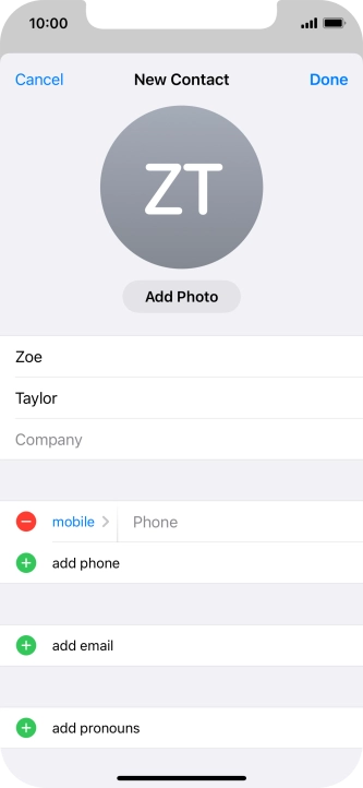 Press Phone and key in the required phone number.