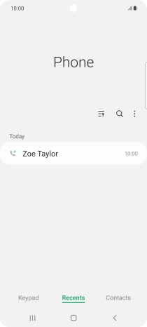 Press the required number. Press the required number.