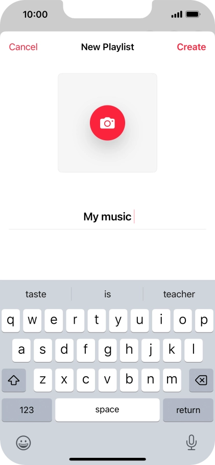 Press Create. Press Create.