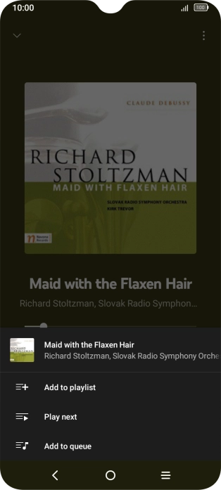 Press Add to playlist.