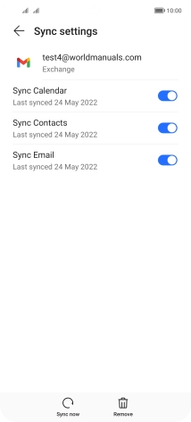 Press Remove. Press Remove.