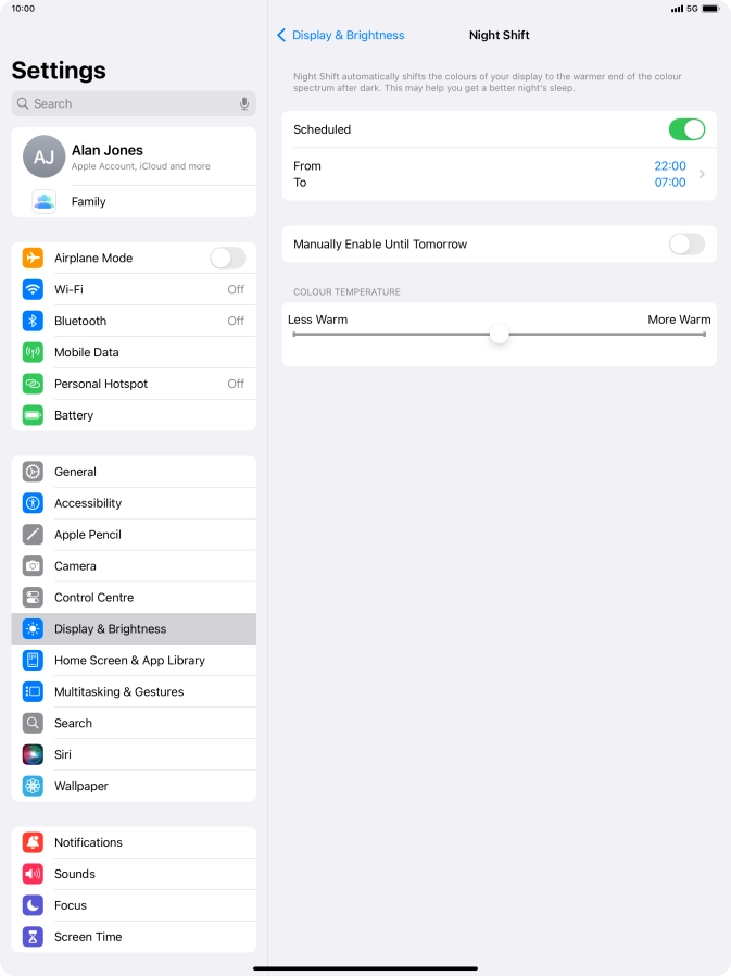 Press the indicator next to Press the indicator next to