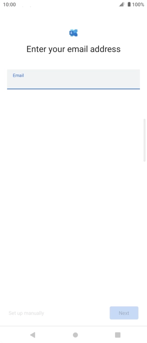 Press the field below 