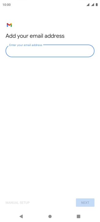 Press the field below 