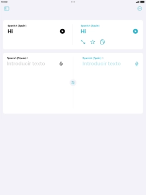 Press the screen size icon.