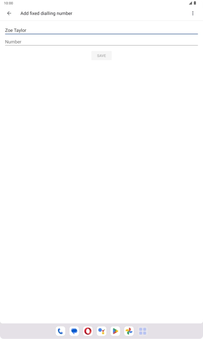 Press Number and key in the required phone number. Press Number and key in the required phone number.