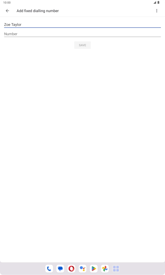 Press Number and key in the required phone number. Press Number and key in the required phone number.