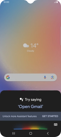 Say, in your own words, what you would like your phone to do, e.g.: OPEN [application], CALL [contact], SEARCH FOR [information]. It's not necessary to use a specific command for each function.