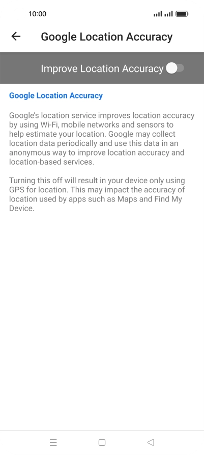 If you press the indicator next to If you press the indicator next to