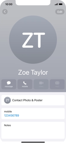 Slide your finger upwards starting from the bottom of the screen to return to the home screen.