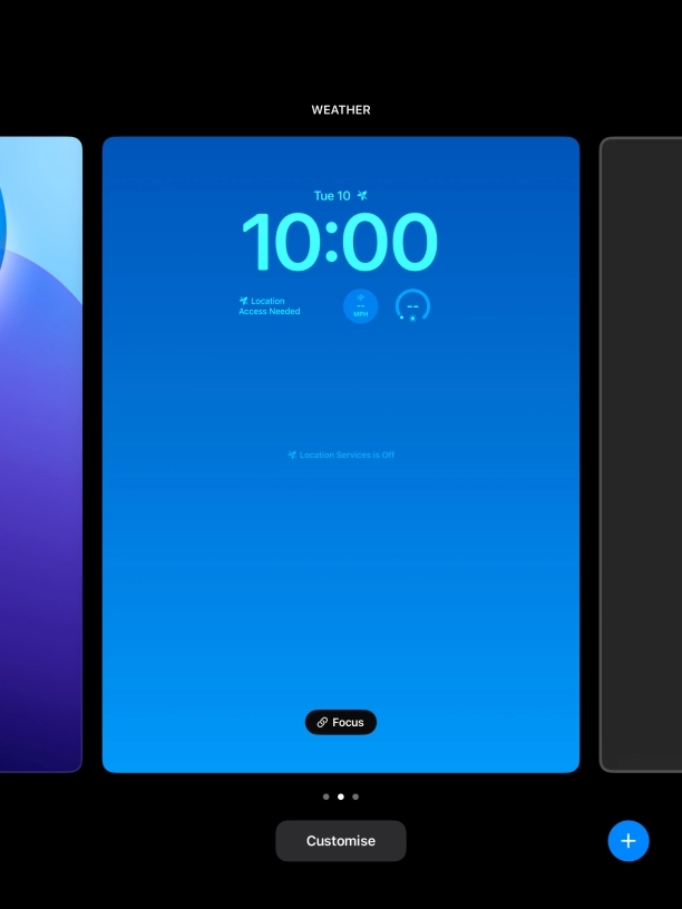 Press Focus. Press Focus.