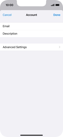 Press Advanced Settings.