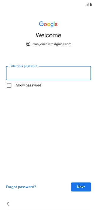 Press the field below Press the field below