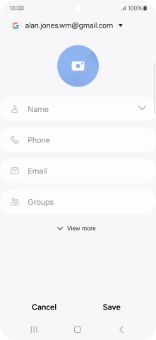 Press Name and key in the required name. Press Name and key in the required name.