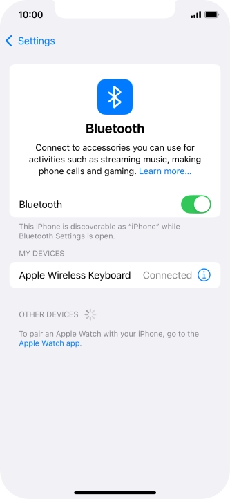 Slide your finger upwards starting from the bottom of the screen to return to the home screen.