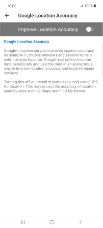 If you press the indicator next to 