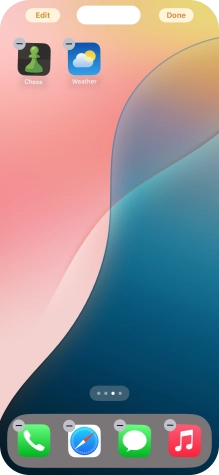 Press Done. Press Done.