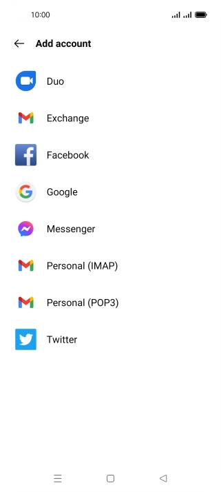 Press Personal (POP3). Press Personal (POP3).